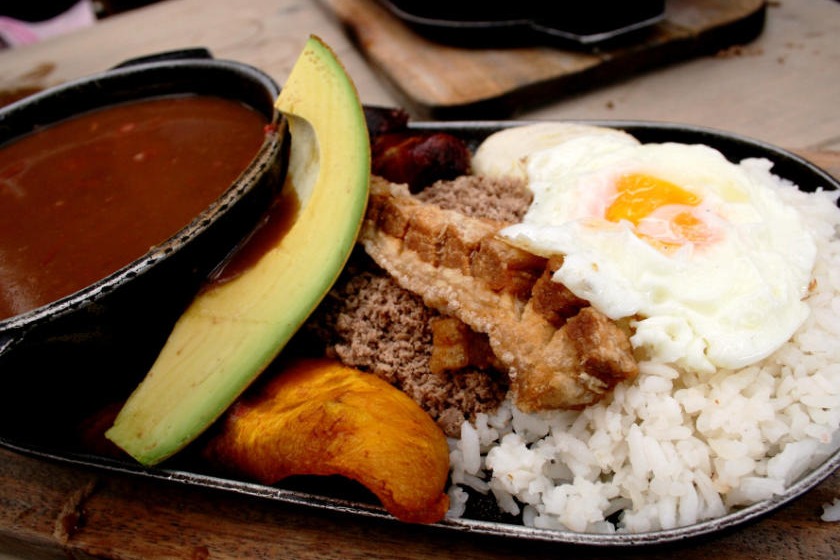Bandeja Paisa Medellin Colombia