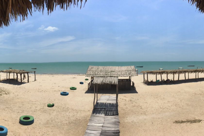 Mayapo beach near Riohacha, La Guajira Colombia