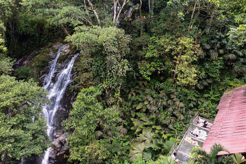 Hammock at Marinka Waterfalls Minca Colombia