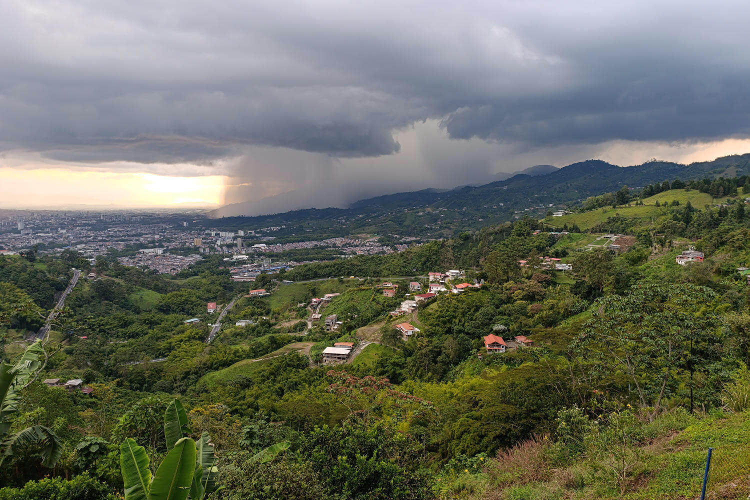 View of Pereira and Dosquebradas